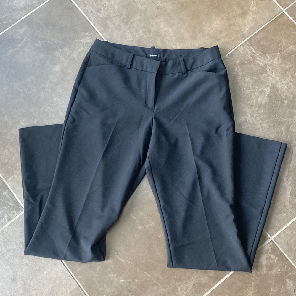 Worthington size 8 modern fit black dress pants